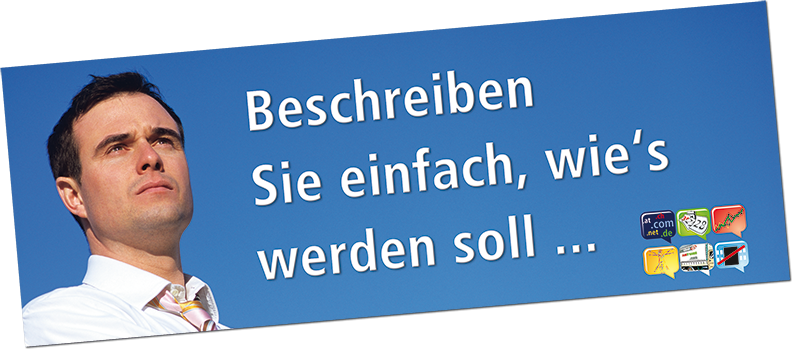 werbeagentur services online buchen